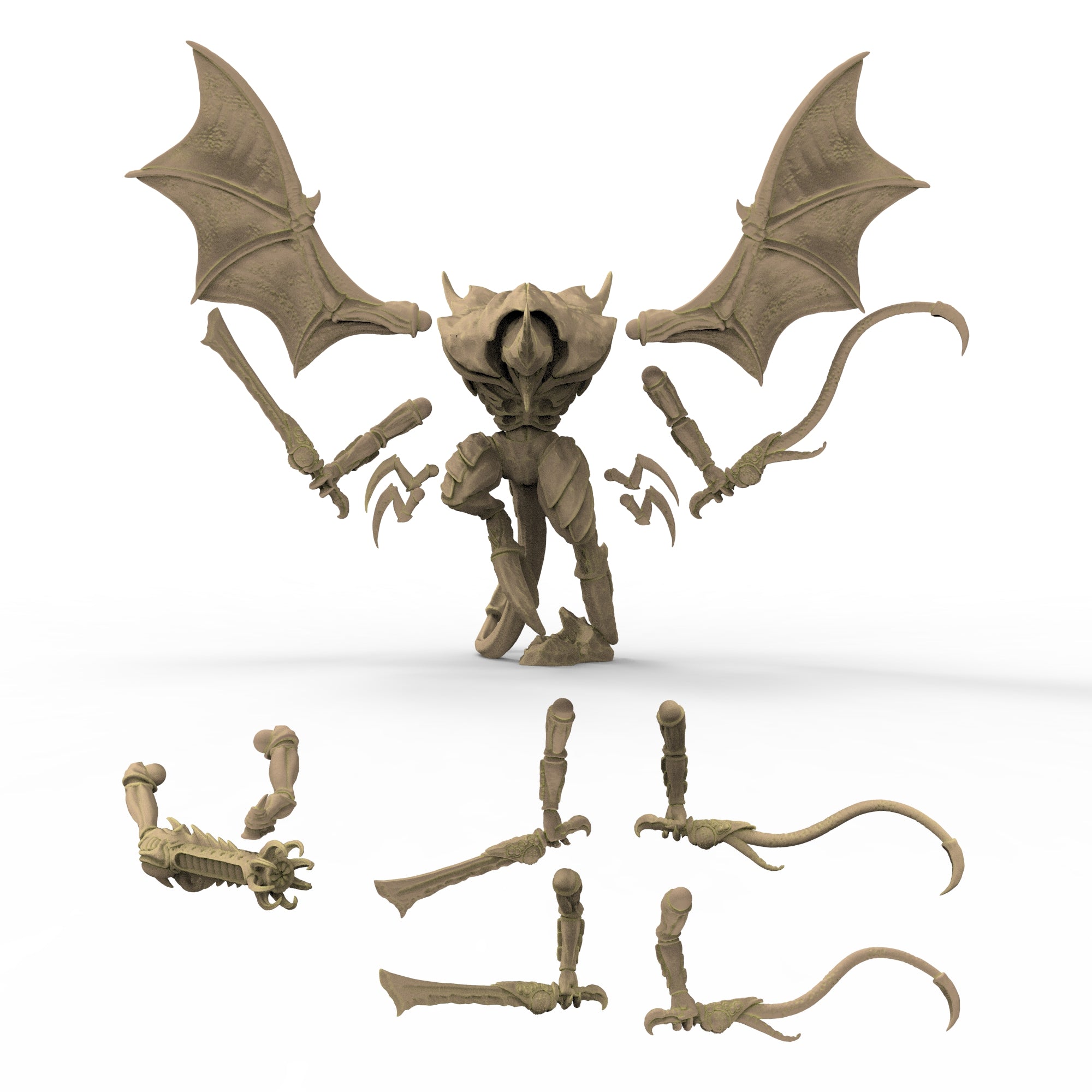 Fukai - ApexLord, Fantasy Cult Miniatures, utilisable pour un wargame sur table.