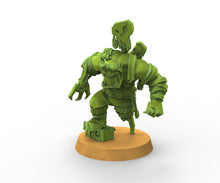 Load image into Gallery viewer, Green Skin - Orc Mechanic and Goblin Sidekick
