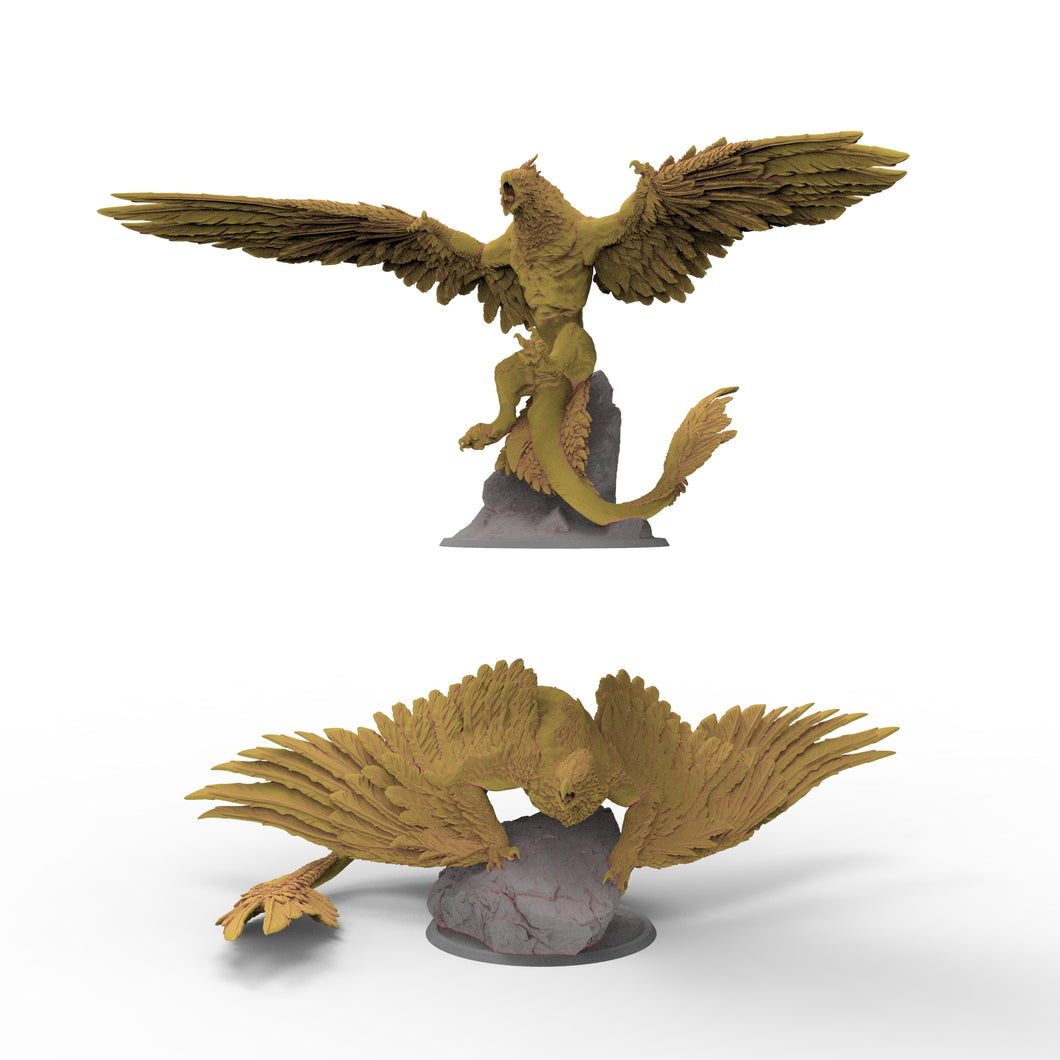 Mystical Beasts - Feathered Rukh, creatures from the mystical world
