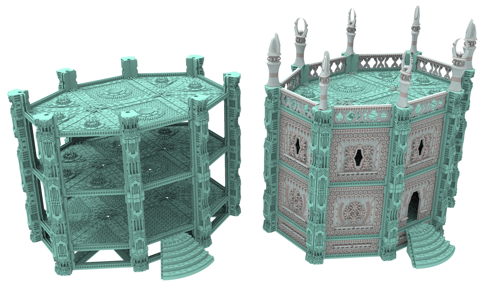 Die dunkle Stadt Myriam, Teil 1 und 2