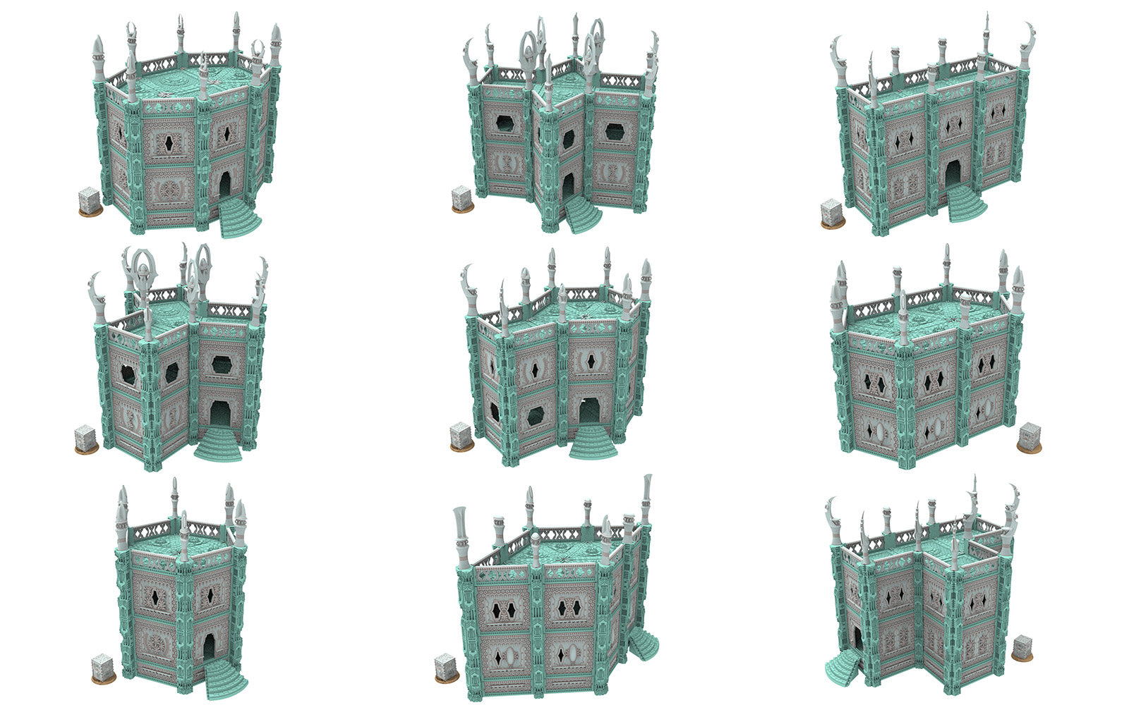 Die dunkle Stadt Myriam, Teil 1 und 2