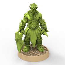 Load image into Gallery viewer, Green Skin - Gan’daal Rind, The Fang Clan of Dogor, daybreak miniatures
