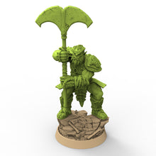 Load image into Gallery viewer, Green Skin - Hivaa Kantz, The Fang Clan of Dogor, daybreak miniatures
