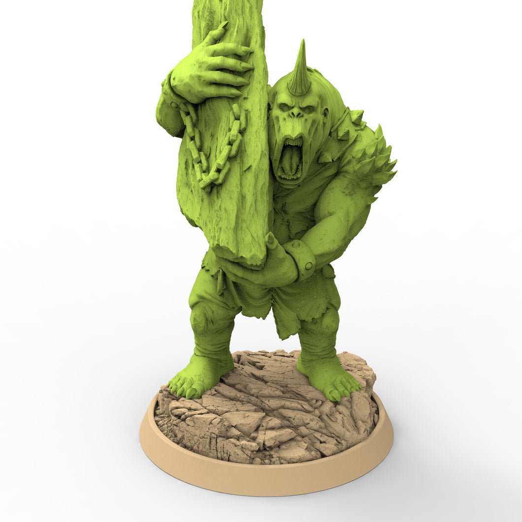 Green Skin - Tjundra The Crusher, The Fang Clan of Dogor, daybreak miniatures