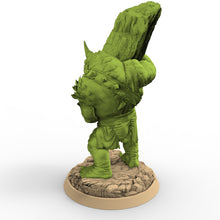 Load image into Gallery viewer, Green Skin - Tjundra The Crusher, The Fang Clan of Dogor, daybreak miniatures
